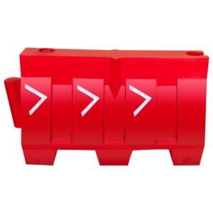 12-ALS 00200K  WATER FILLED ROAD BARRIER – RED